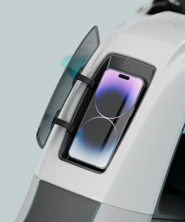 TD225 charger detail