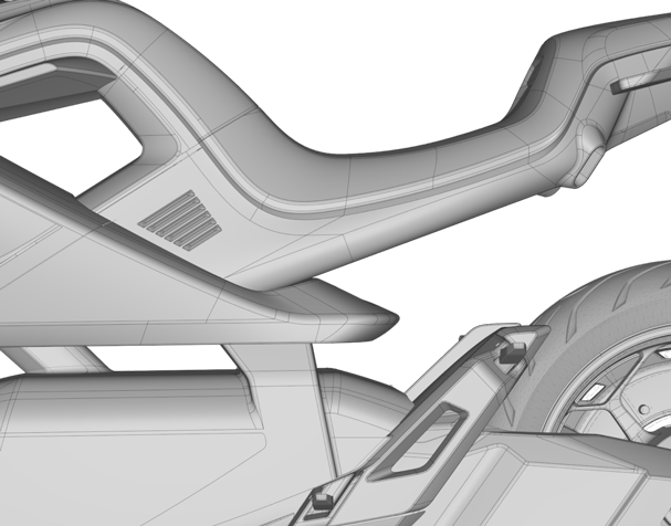 TD225 studio view — detail top